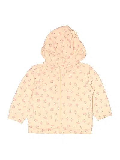 Pre-owned Uniqlo Kids' Zip Up Hoodie In Pink