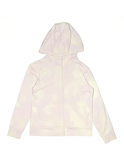 Pre-owned Uniqlo Kids' Zip Up Hoodie In Pink