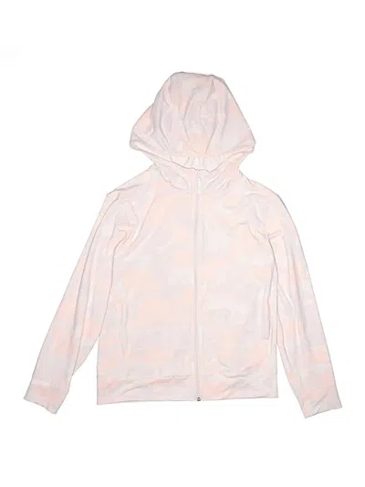 Pre-owned Uniqlo Kids' Zip Up Hoodie In Pink
