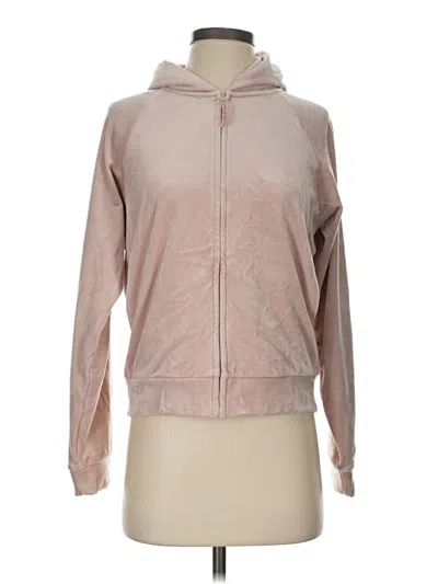 Pre-owned Uniqlo Zip Up Hoodie In Tan