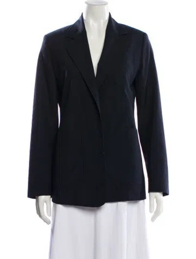 Pre-owned Unique Blazer In Blue