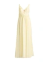 Unique® Just Be You Unique Just Be You Woman Maxi Dress Pastel Yellow Size 10 Polyester In Yellow