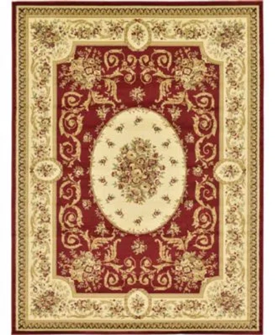 Unique Loom Bayshore Home Belvoir Blv4 Area Rug Collection In Green