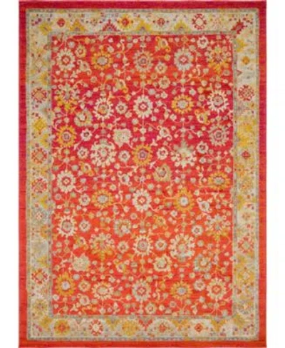 Unique Loom Bayshore Home Lorem Lor3 Area Rug Collection In Purple