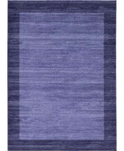 Unique Loom Bayshore Home Lyon Lyo4 Area Rug Collection In Black