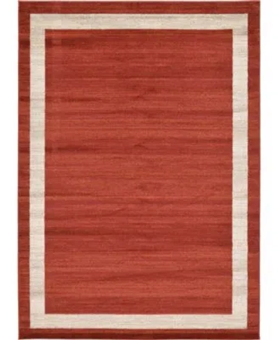 Unique Loom Bayshore Home Lyon Lyo5 Area Rug Collection In Navy Blue