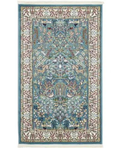 Unique Loom Bayshore Home Zara Zar7 Area Rug Collection In Blue