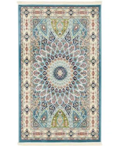 Unique Loom Bayshore Home Zara Zar9 Area Rug Collection In Burgundy