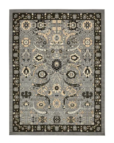 Unique Loom Cape Cod Machine-made Rug In Black