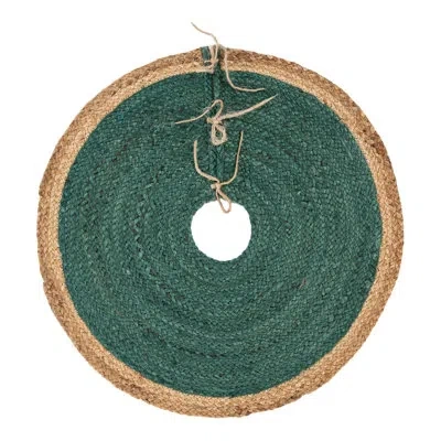 Unique Loom Christmas Tree Skirt In Green