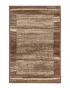 Unique Loom Foilage Machine-made Rug