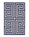 Unique Loom Greek Key Machine-made Rug