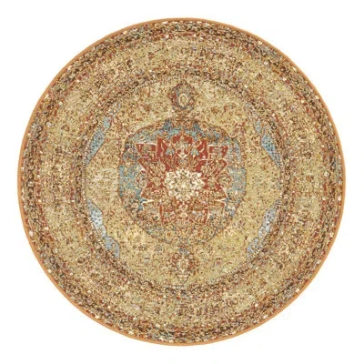 Unique Loom Indoor/outdoor Traditional Area Rug In Blue