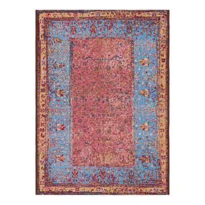 Unique Loom Indoor/outdoor Traditional Area Rug In Orange
