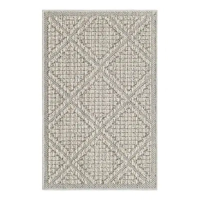 Unique Loom Indoor/outdoor Trellis Area Rug In Gray