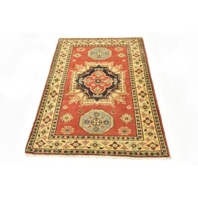 Unique Loom Kazak Cream Rug
