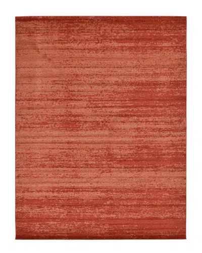 Unique Loom Lucille Machine-made Rug In Red