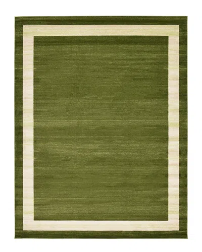 Unique Loom Maria Machine-made Rug In Green