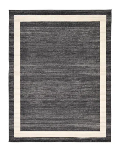 Unique Loom Maria Machine-made Rug In Black