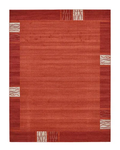 Unique Loom Sarah Rug In Red
