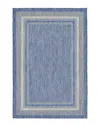 UNIQUE LOOM UNIQUE LOOM SOFT BORDER INDOOR/OUTDOOR RUG