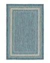 Unique Loom Soft Border Machine-made Indoor/outdoor Rug