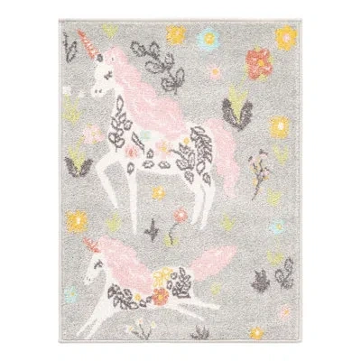 Unique Loom Whimsy Gray Area Rug