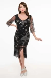 UNIQUE VINTAGE UNIQUE VINTAGE 1920S MARGAUX FLAPPER DRESS