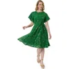Unique Vintage 1930s Swing Dress In Pink