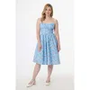 Unique Vintage 1950s Cotton Swing Dress
