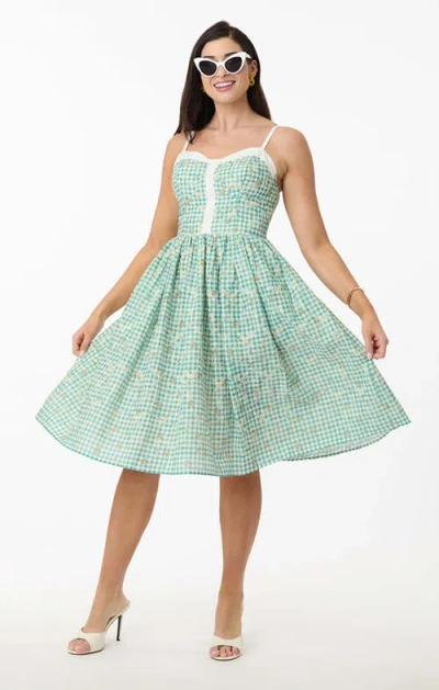UNIQUE VINTAGE UNIQUE VINTAGE 1950S SLEEVELESS SWING DRESS