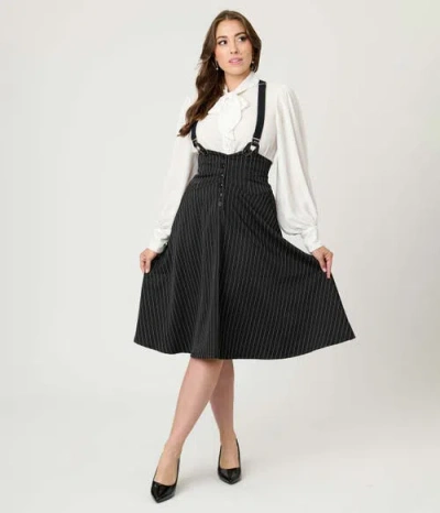 UNIQUE VINTAGE UNIQUE VINTAGE 1950S SUSPENDER SWING SKIRT