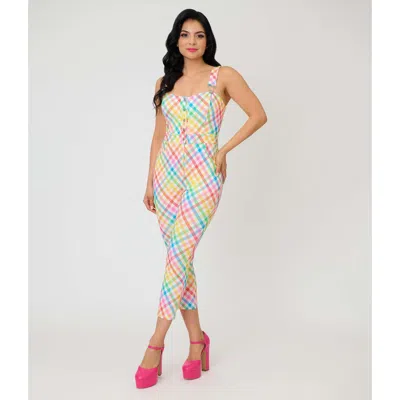Unique Vintage 1970s Eartha Jumpsuit In Multi