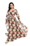 UNIQUE VINTAGE UNIQUE VINTAGE 1970S FARRAH MAXI DRESS