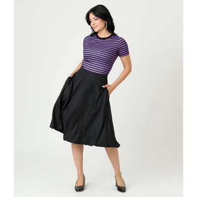 Unique Vintage Back To Basics Top In Purple