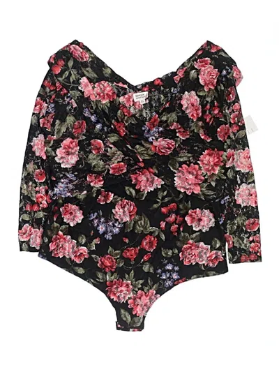 Pre-owned Unique Vintage Bodysuit In Black