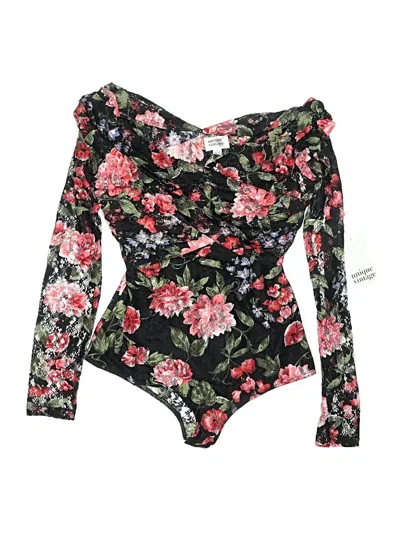 Unique Vintage Bodysuit In Black