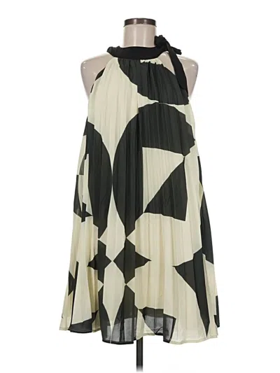 Pre-owned Unique Vintage Casual Dress In Ivory
