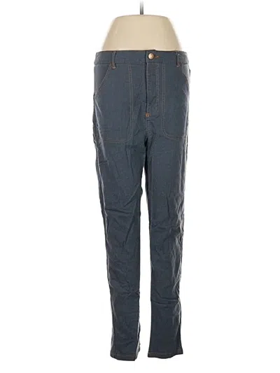 Pre-owned Unique Vintage Casual Pants In Blue