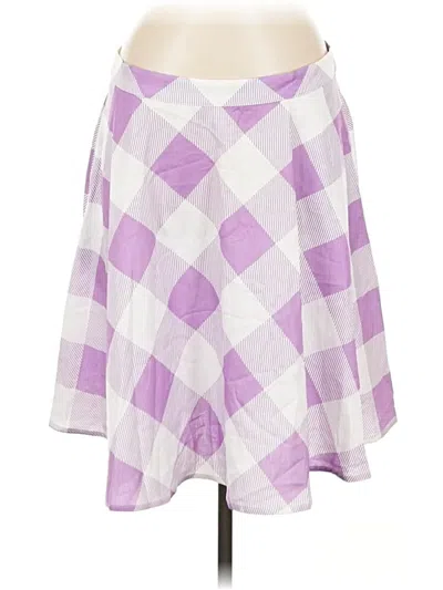 Pre-owned Unique Vintage Casual Skirt In Purple