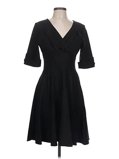 Pre-owned Unique Vintage Cocktail Dress In Black