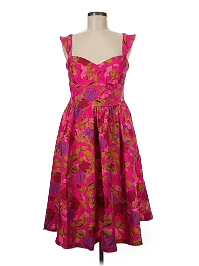 Pre-owned Unique Vintage Cocktail Dress In Pink