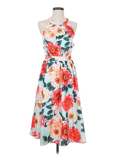 Pre-owned Unique Vintage Cocktail Dress In White