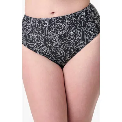 Unique Vintage High Leg Daphne Swim Bottoms