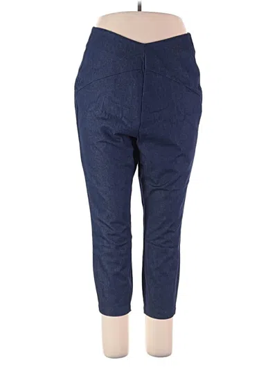Pre-owned Unique Vintage Jeggings In Blue