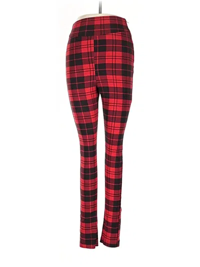 Pre-owned Unique Vintage Leggings In Red