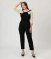 Unique Vintage Minou Sweater In Black