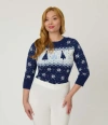 Unique Vintage Minou Sweater In Multi
