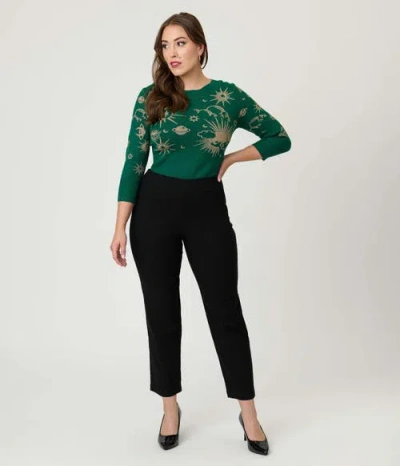 Unique Vintage Minou Sweater In Green