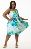 Unique Vintage Plus Size Bobbie Swing Dress